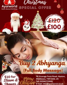 Christmas Special Abhyanga Offer